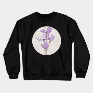 flower design Crewneck Sweatshirt